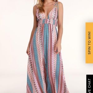 Lulus PRINT MAXI DRESS